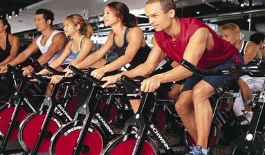 spinning en gimnasio